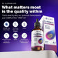 Urolithin A Supplement 2800 mg Liquid Drops | with Trans-Resveratrol, Collagen Peptides, Pomegranate Extract, Hyaluronic Acid, Vitamin E & C