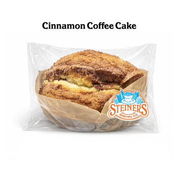 German Sour Cream Coffee Cake - Fresh & Delicious 36 pc. CASE