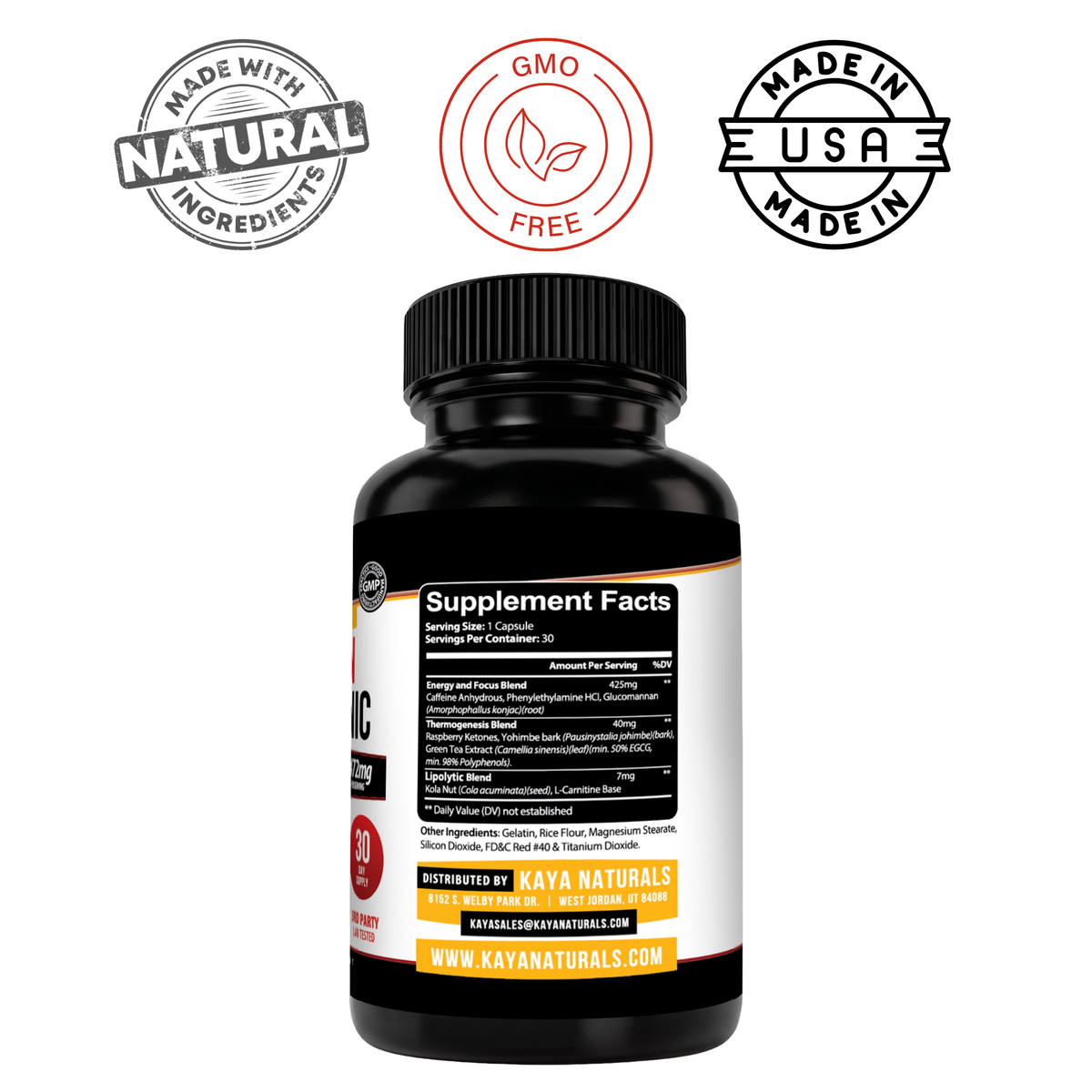 Oxy Burn Thermogenic