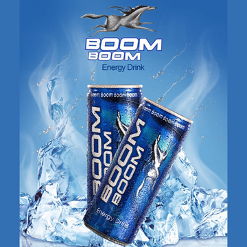 Boom Boom 250ml Refreshing Energy Drink