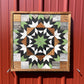 Amish Handmade Barn Quilt Wall Art – Reclaimed Barn Wood – 20.75” x 20.75”