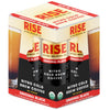 4-Pack Rise Brewing Co. Original Black Nitro Cold Brew Coffee, Dairy-Free, 7 Fl Oz Can