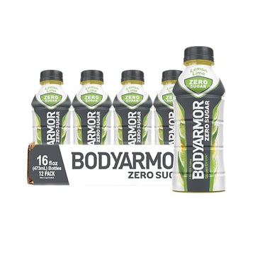 Bodyprotective Covering Zero Sugar Lemon Lime, Sugar Free Sports Drink - Low-Calorie Hydration - Natural Flavors With Potassium Packed Electrolytes, Antioxidants, And B-Vitamins, 16 Fl Oz (Pack Of 12)