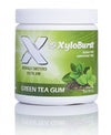 Xyloburst Green Tea Gum - Sugar-Free Natural Xylitol Teeth Cleaning Chewing Gum -100 Count Jar - Non Gmo, Vegan, Aspartame Free,