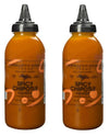 Terrapin Ridge Gourmet Spicy Chipotle Garnishing Sauce, Pack of 2 Squeeze Bottles, 14 Ounce Each