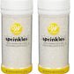 Wilton White Sparkling Sugar, Glamour White Sprinkles For Cakes & Cookies, 8 Oz. (Pack Of 2)