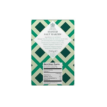 Maldon Salt, Sea Salt Flakes, 8.5 oz (240 g), Kosher, Natural, Handcrafted, Gourmet, Pyramid Crystals