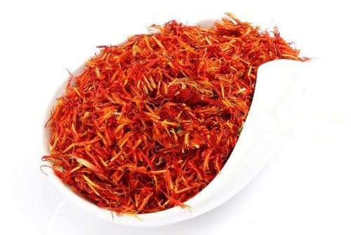 Nature Tea Safflower Petals - Dried Loose Petals, 2 oz, Orange/Red/Yellow
