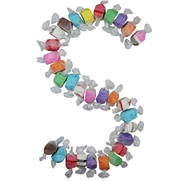 Gourmet Soft And Chewy Salt Water Taffy Candies - Individually Wrapped - Bulk Bags (Assorted Flavors, 3 Pound (Pack Of 1))