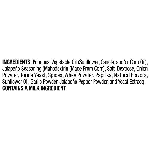 Miss Vickie'S Kettle Cooked Potato Chips, Jalapeno, 1.375 Ounce (Pack Of 64)
