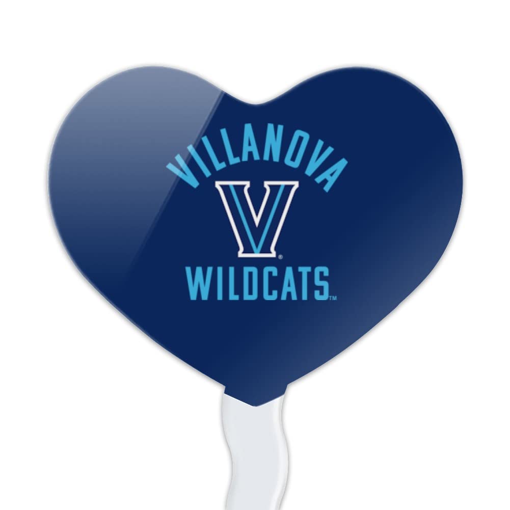 GRAPHICS & MORE Acrylic Cupcake Picks Set of 6 - Villanova University Wildcats Decor Toppers