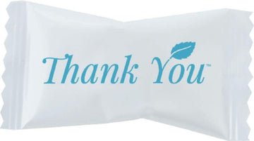 Hospitality Mints Peppermint Ice Crystals, Individually Wrapped with Thank You Message, 26 Ounce