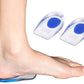 2 Pack - Kidsole Shock Absorbing Lightweight Gel Heel Cups For Kids With Sensitive Heels, Heel Spurs, Plantar Fasciitis, Or Ankl