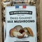 The Wild Mushroom Co. Dried Gourmet Mix Mushrooms, Premium Quality, 12 oz (340g)