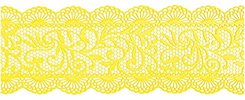 Art-Sweet Premade Cake Lace - Ready To Use Edible Cake Lace Decoration - Sugar Decorations For Cakes - Edible Ribbon - Incl.3 Pi