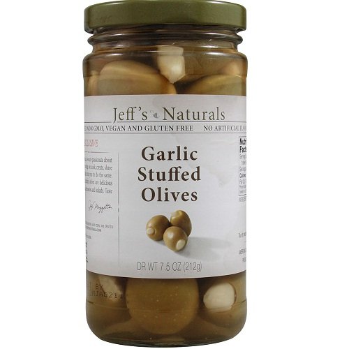 Jeffs Natural Jeffs Natural Jalapeno Stuffed Olives - Jalapeno Stuffed Olives - Case Of 6 - 7.5 Oz.