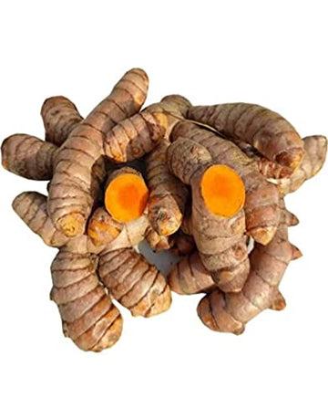 Organic Kachi Haldi, 500G (100% Organic) Chemical-Free Turmeric Roo