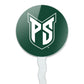 Portland State University Primary Logo Cupcake Picks Toppers Decoration Set Of 6