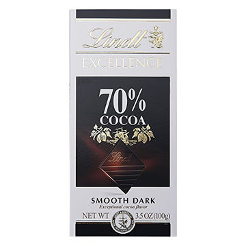 Lindt Excellence 70% Cocoa Dark Bar, 3.5 Oz
