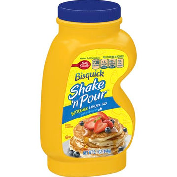 Bisquick Shake'N Pour Buttermilk Pancake Mix, 5.1- Ounce Containers (Pack Of 6)