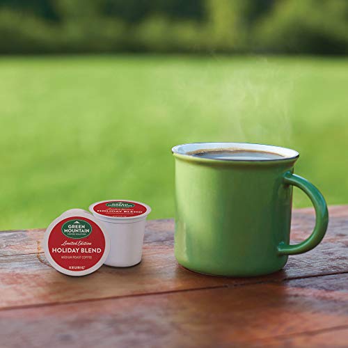 Green Mountain Coffee Roasters Holiday Blend, Keurig Single Serve K-Cup Pods, 72 Count (6 Packs of 12)