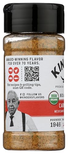 Kinders Organic Carne Asada Seasoning, 3 Oz