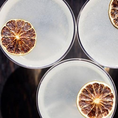 Dehydrated Dried Lime Slices | Lime Wheels | 45 + Servings Approx. | 100% Natural No Added Sugars | For Cocktails, Wreath Making, Tea, Cakes, Decoration | Dried Limes For Cocktails | 3.5 Oz |100 Grams