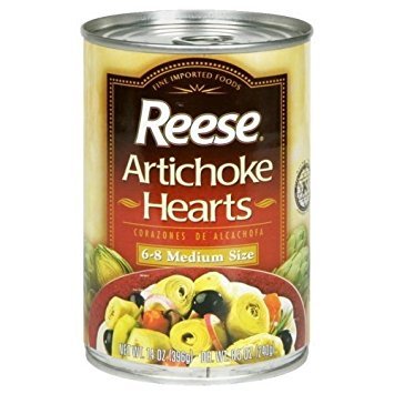 Reese Artichoke Hearts - Delicious Medium - Case Of 12 - 14 Oz.
