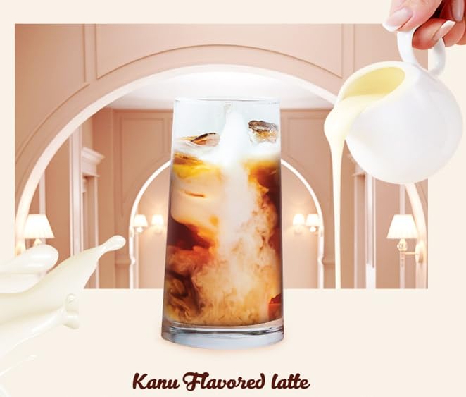 Alliving Kanu Maxim Latte Instant Coffee - Dolce, 17.3g x 8T, 1 Count (Pack of 1)