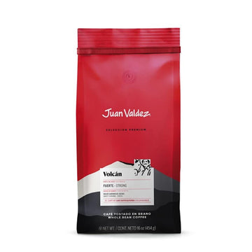 Juan Valdez Volcan Whole Bean Coffee, Dark Roast 16 Oz - Premium Colombian Coffee