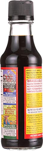 Bragg Liquid Aminos, 10 Fluid Ounce - 12 per case.