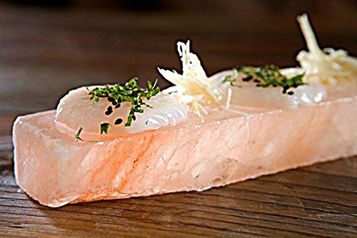 Indusclassic Rsp-17 Himalayan Salt Block, Plate, Slab For Cooking, Grilling, Seasoning, And Serving (8X4X2)