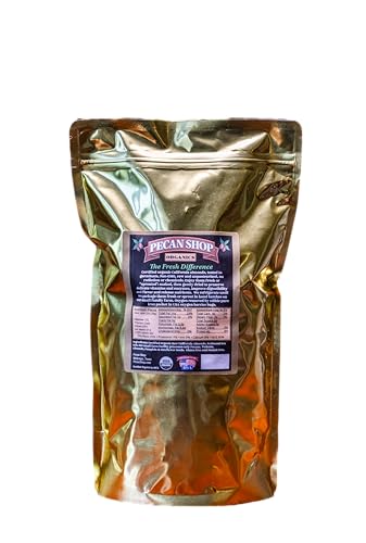 Pecan Shop Sprouted Raw Organic Almonds with Light Sea Salt, 2 lbs - Crispy Family Recipe