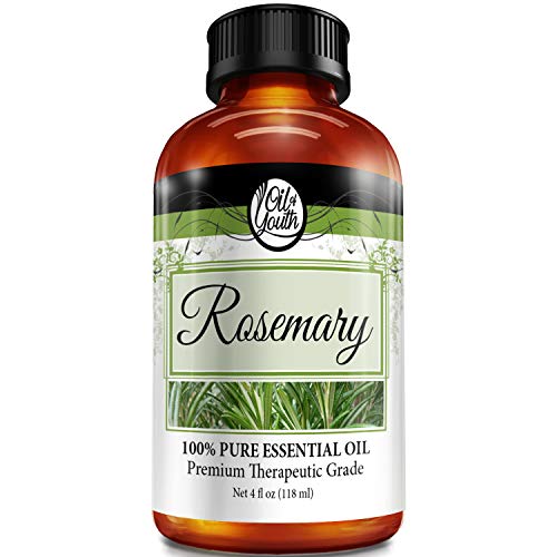 Oil Of Youth Essential Oils 4Oz - Rosemary Essential Oil - 4 Fluid Ounces