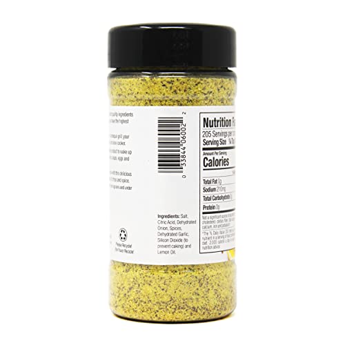 Kingsford Badia Lemon Pepper All-Purpose Seasoning, 6.5 Oz (Pack Of 6)