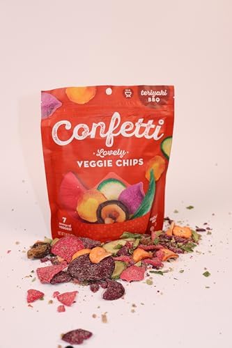 12-Pack Lovely Vegetable Chips, Teriyaki Bbq