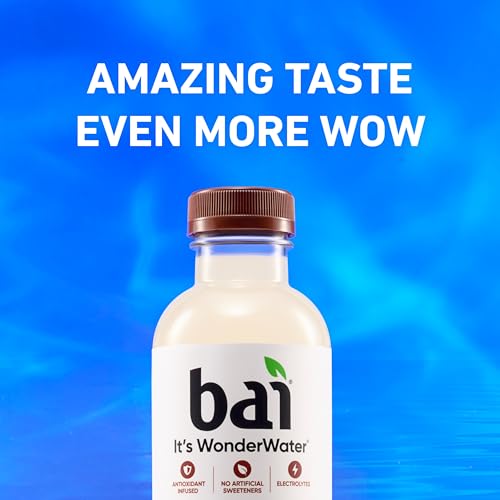 Bai Antioxidant Infused Water Beverage  Madagascar Coconut Mango  with Vitamin C and No Artificial Sweeteners  18 Fluid Ounce Bottle  12 Pack