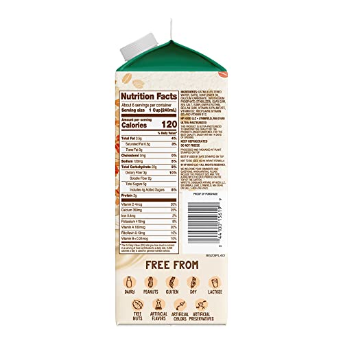 Planet Oat Extra Creamy Original Oatmilk, 52 oz