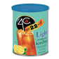 4C Light Powdered Drink Mix Cannisters, Zero Sugar Decaffeinated Iced Tea 3 Pack, 22 Quarts, Family Sized Cannister, Low Calorie