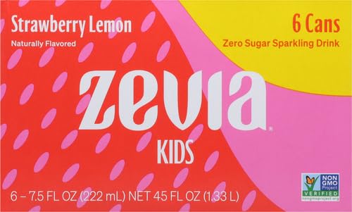 Zevia - Kidz Straw Lmaidsprk Rnk - Case Of 4-6/7.5 Fz