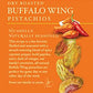 Buffalo Wing Seasoned Shelled Pistachios Kernels - No Shells Dry Roasted No Shell Pistachios, Dry Roasted, Non-Gmo Project Verif