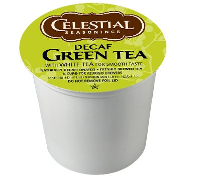 Celestial Seasonings Decaffeinated Green Tea K-Cups, 48 Count, Pack of 1