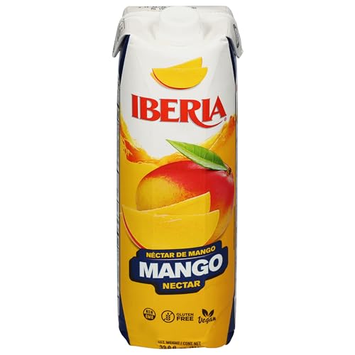 Iberia Mango Nectar, 33.8 Fl. Oz, (Pack Of 3)