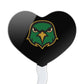 GRAPHICS & MORE Cupcake Picks Set of 6, Acrylic, Northern Virginia Community College, Heart Love Design, One Size