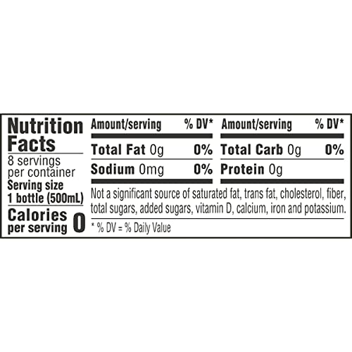 Poland Spring Sparkling Water, Zesty Lime, 16.9 oz. Bottles (8 Pack)
