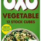 Oxo Vegetable 12 Cubes 71G X 6 Pack