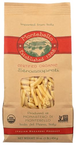 MONTEBELLO Organic Strozzapreti Pasta 16 OZ