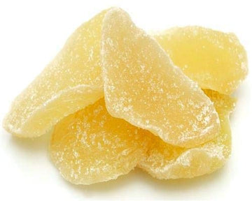 Crystallized Sweet And Spicy Dried Ginger Slices - 3 Lb Resealable Bag - Premium Sweet & Spicy Snack - Natural Digestion Aid