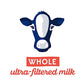 Fairlife Whole Fat Ultra Filtered Milk, Lactose Free, 52 Fl Oz