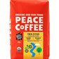 Peace Coffee Twin Cities Blend Dark Roast (Sumatra, Peru, Honduras Origins) Organic Fair Trade Coffee, Whole Bean 20 Oz. Bag